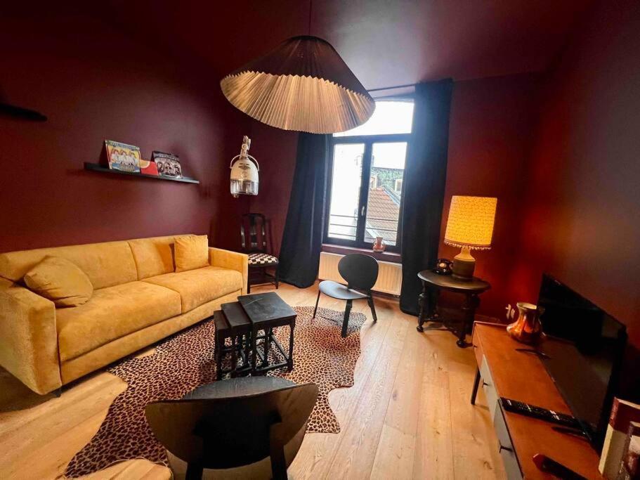 列日Le Retro Chic - Grand Duplex Pour 6 Dans Le Centre公寓 外观 照片